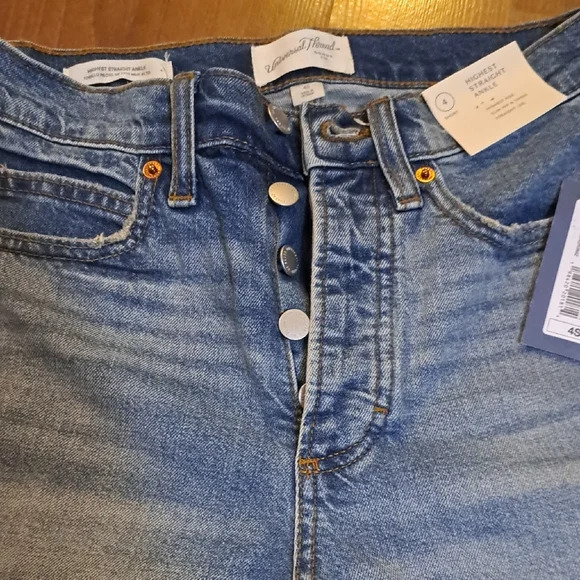 Universal Thread Blue Wide Leg Jeans - Picture 7 of 10